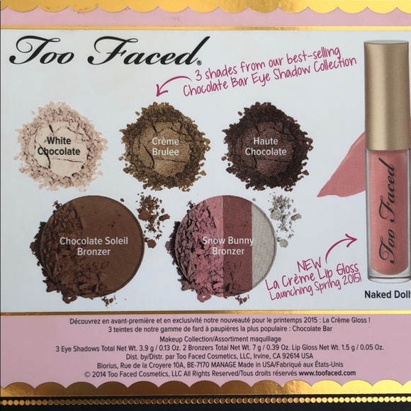 NIB Too Faced Beauty Wishes & Sweet Kisses Palette - Picture 5 of 6